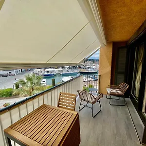 Apartment Marinesappartement-2min Plage, Acces Direct Port, Cogolin
